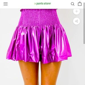 BRAND NEW!!! Queen of Sparkles Holographic Shorts